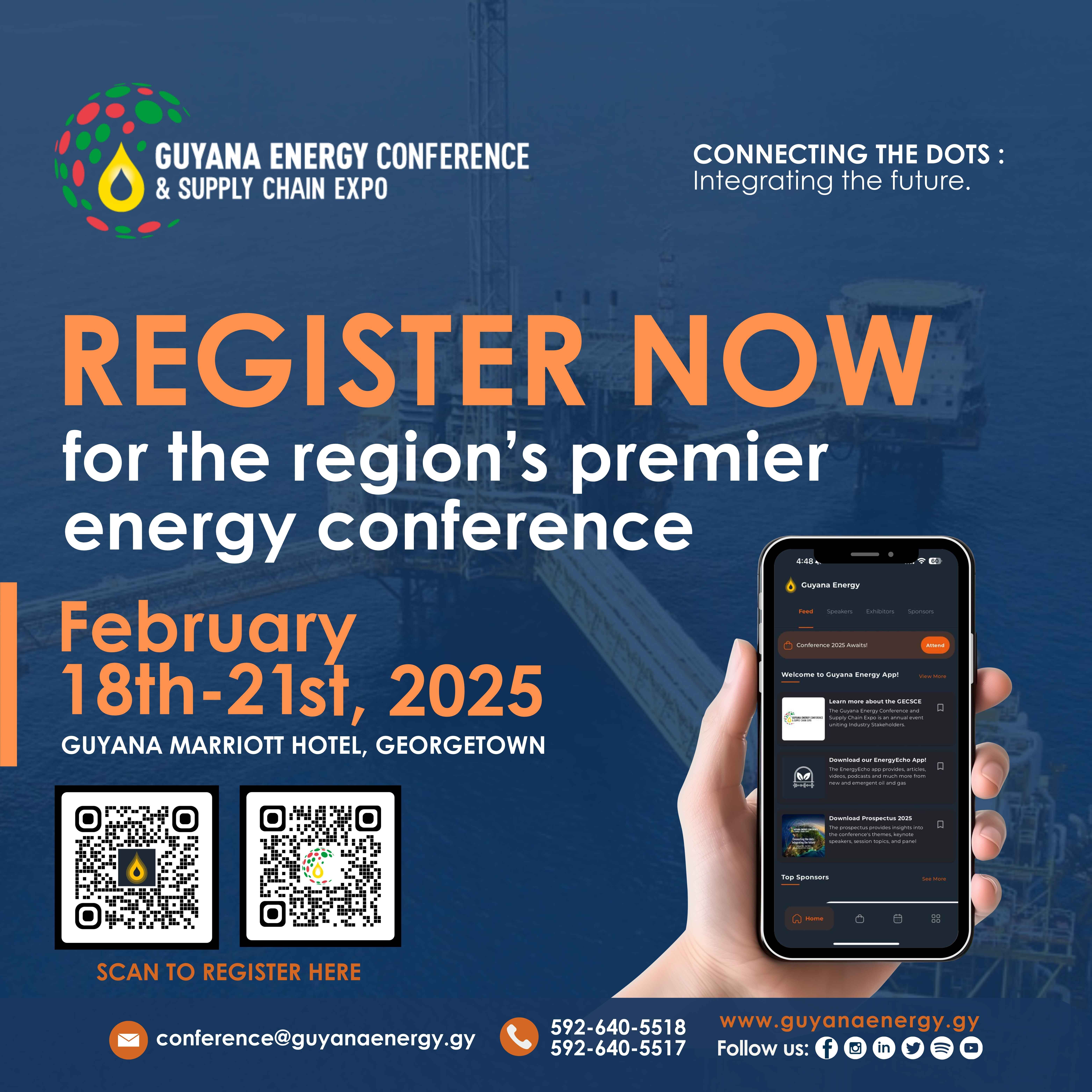 Registration is now open for Guyana Energy Conference & Supply Chain Expo 2025